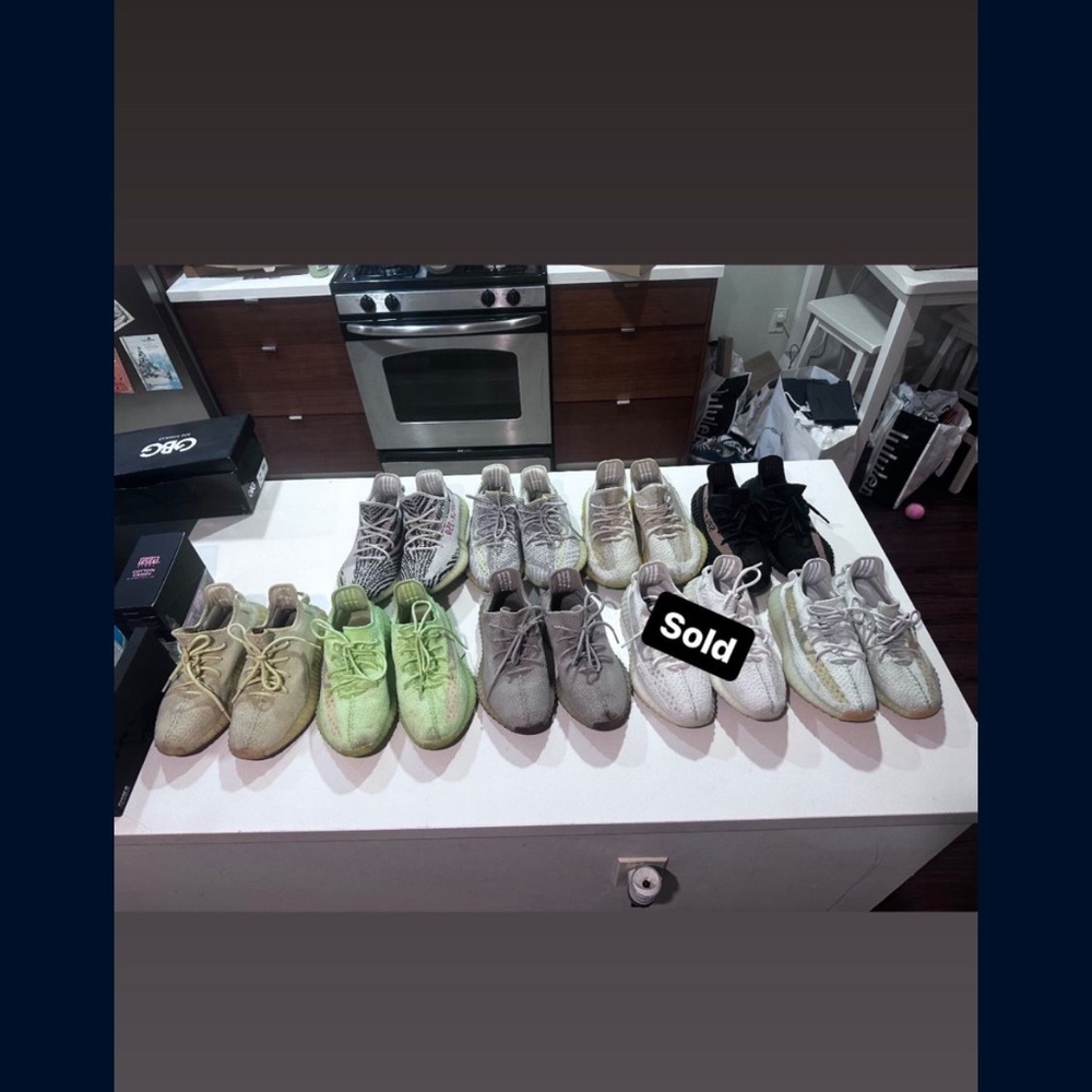 Yeezy bundle of 8 shoes